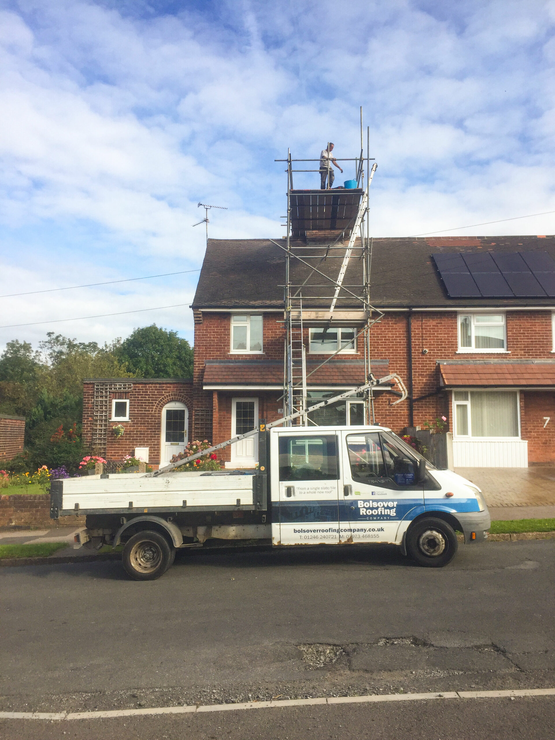 new roof installation