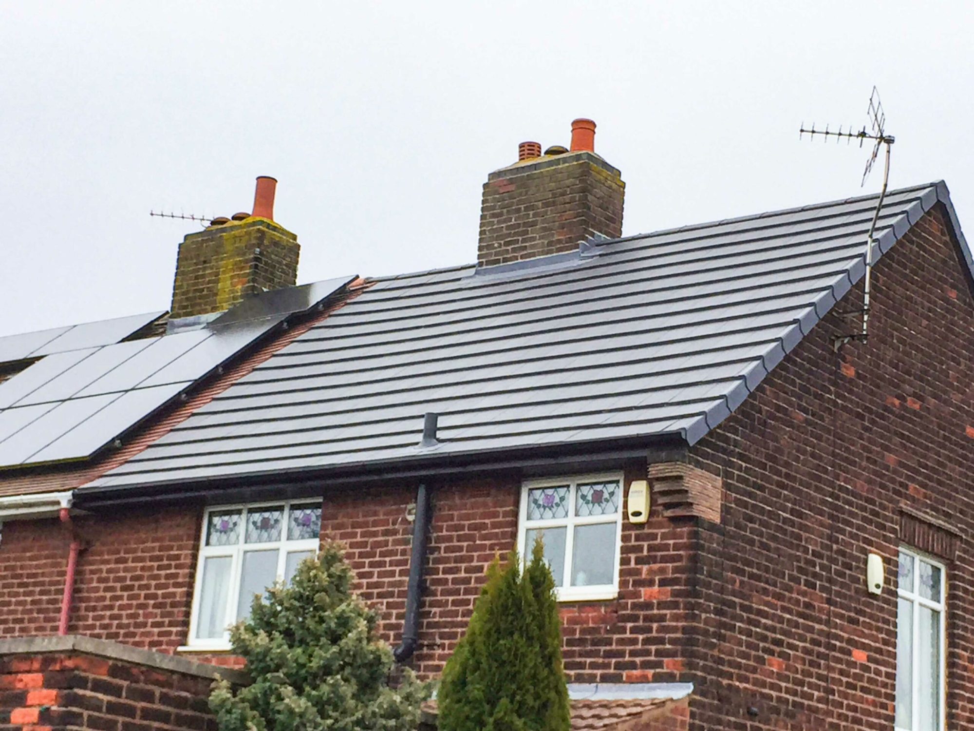 new roof installation