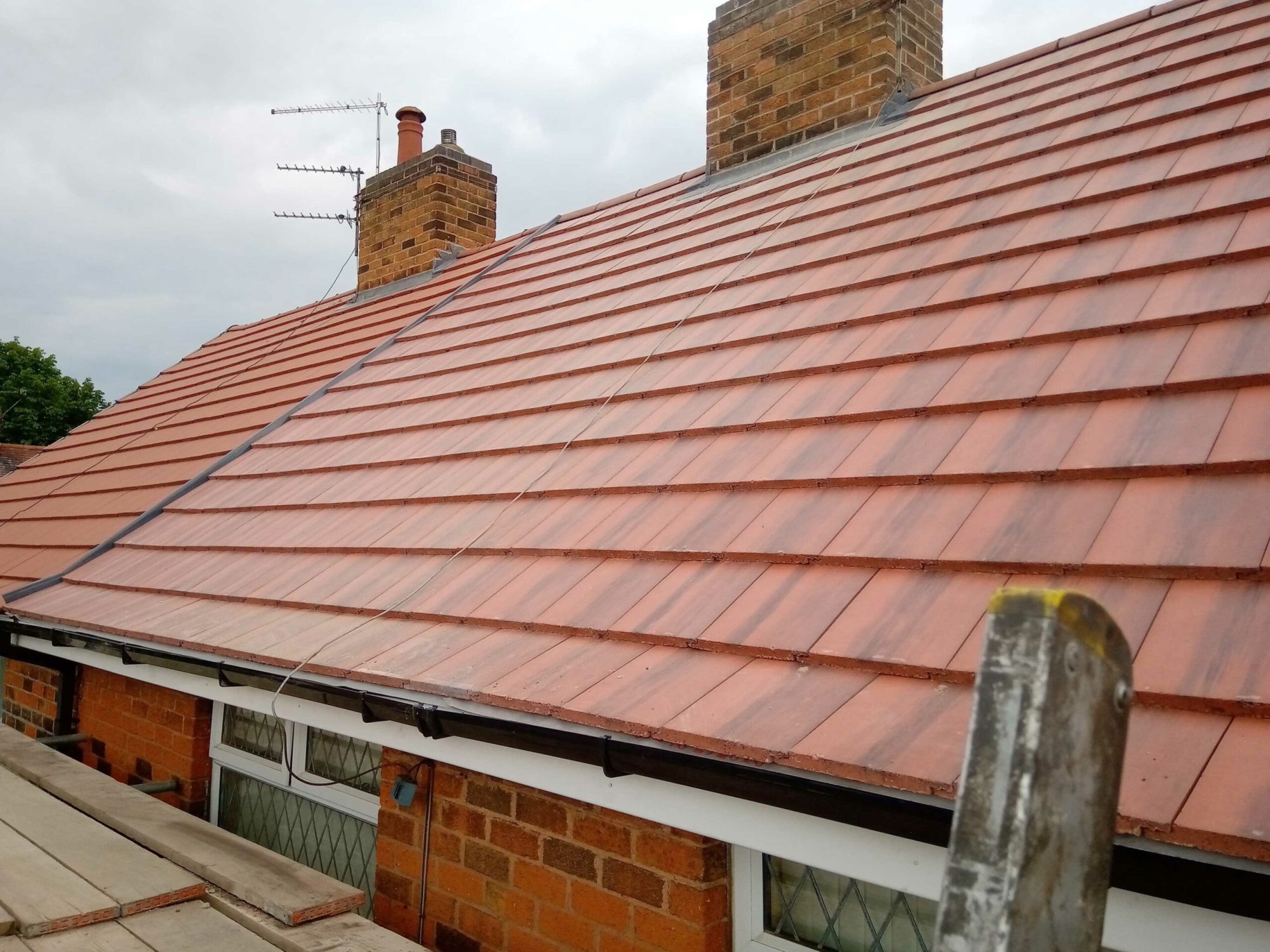 new roof installation