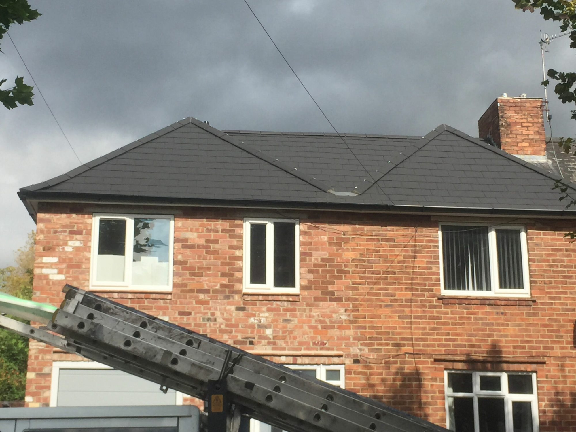 new roof installation