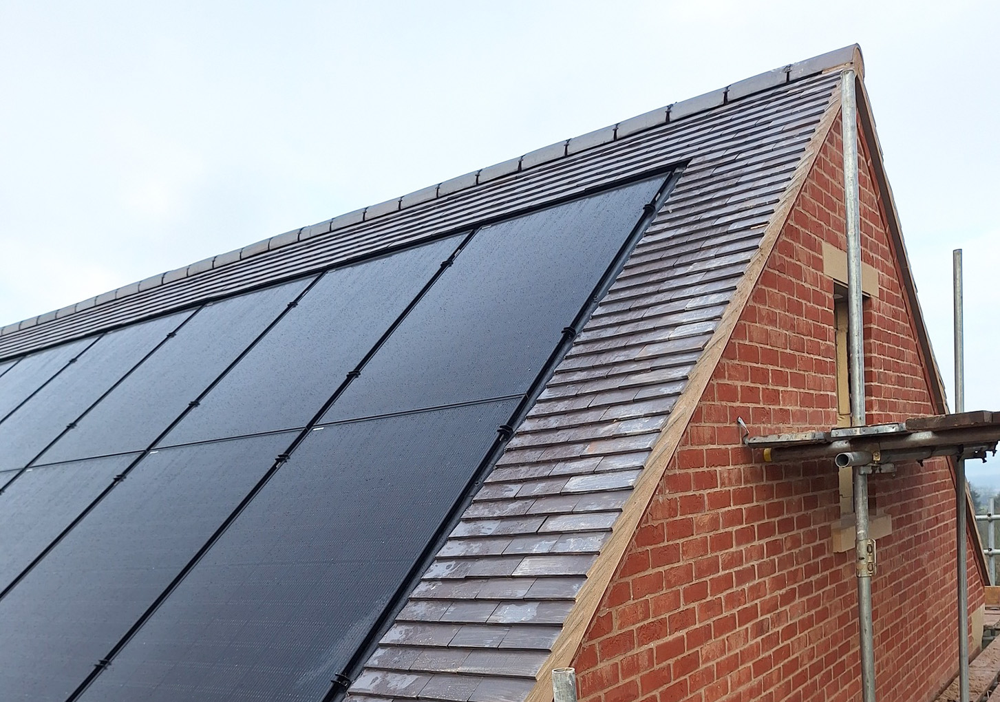 new roof installation